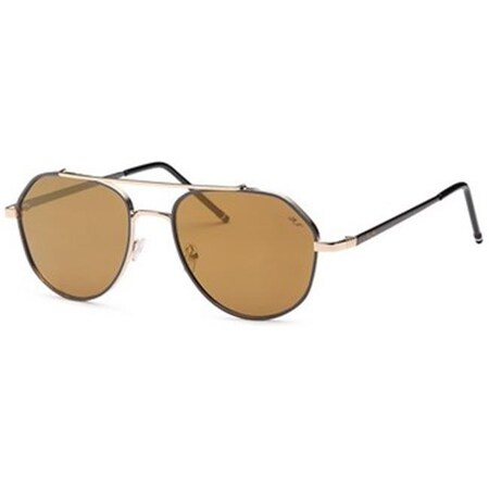 Mia Nova Mia Nova MN2017-121 BROWN Aviator Style Sunglasses; Brown MN2017-121 BROWN